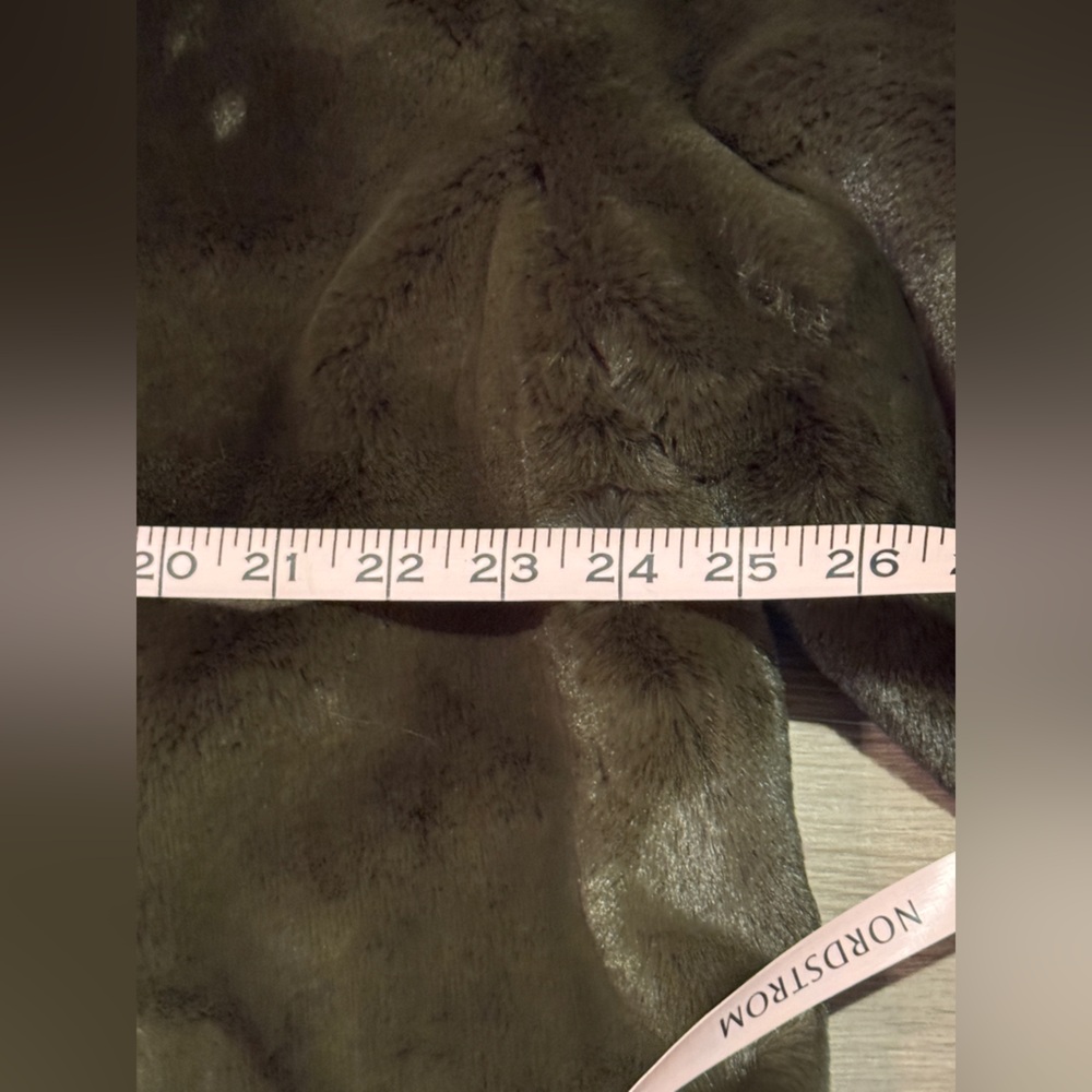Something Navy Deep Green Teddy Jacket - Picture 6 of 8
